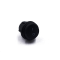 Waterproof Round ON-OFF Rocker Black Button Switch With Led Lamp 3 Pins 20mm Boat Rocker Switch